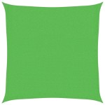 vidaXL Pânză parasolar, verde deschis, 160 g / m² , 3x3 m ,HDPE