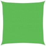 vidaXL Pânză parasolar, verde deschis, 4,5x4.5 m, HDPE, 160 g/m² vidaXL Pânză parasolar, verde deschis, 4,5x4.5 m, HDPE, 160 g/m²