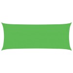 vidaXL Pânză parasolar, verde deschis, 2x4,5 m, HDPE, 160 g/m²