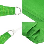 vidaXL Pânză parasolar, verde deschis, 2,5x3 m, HDPE, 160 g/m²