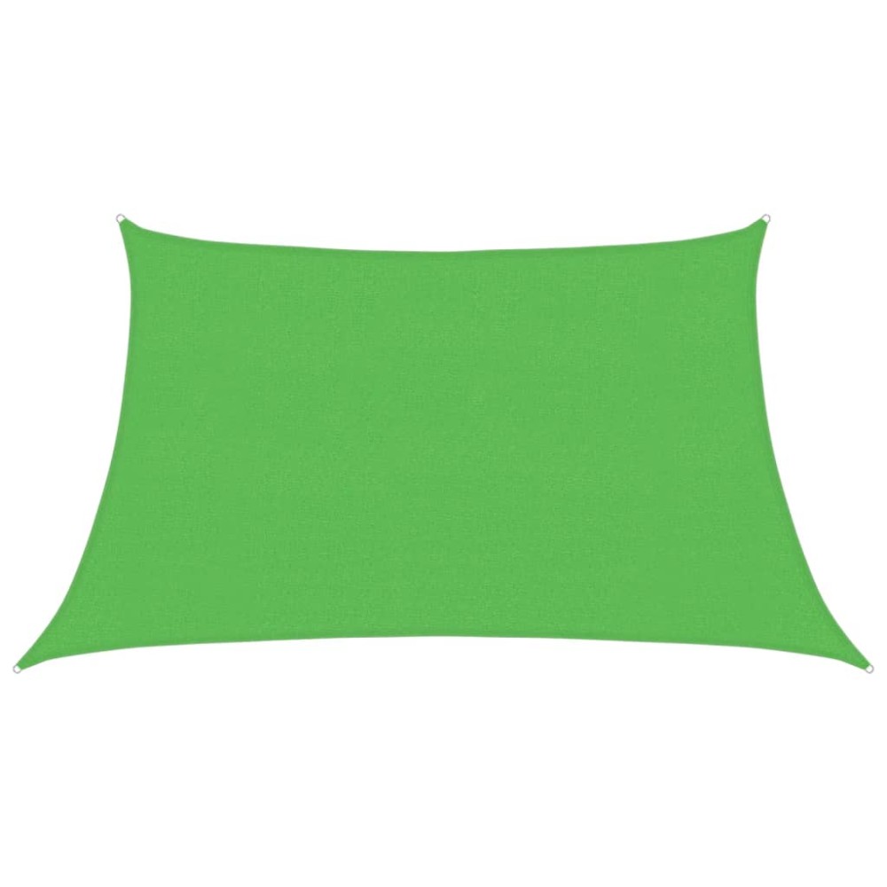 vidaXL Pânză parasolar, verde deschis, 3/4x2 m, HDPE, 160 g/m²