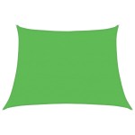 vidaXL Pânză parasolar, verde deschis, 4/5x3 m, HDPE, 160 g/m² vidaXL Pânză parasolar, verde deschis, 4/5x3 m, HDPE, 160 g/m²
