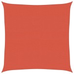 vidaXL Pânză parasolar, cărămiziu, 7x7 m, HDPE, 160 g/m² vidaXL Pânză parasolar, cărămiziu, 7x7 m, HDPE, 160 g/m²
