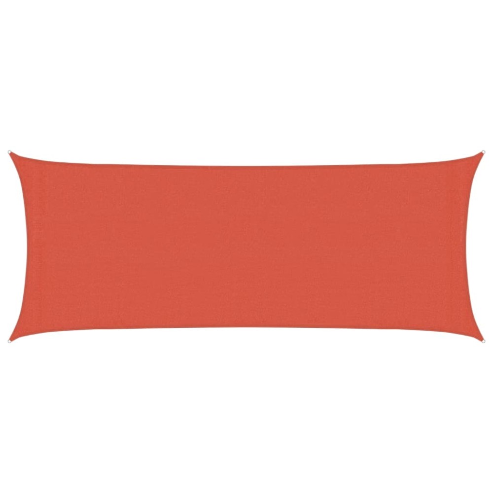 vidaXL Pânză parasolar, cărămiziu, 2x4,5 m, HDPE, 160 g/m²