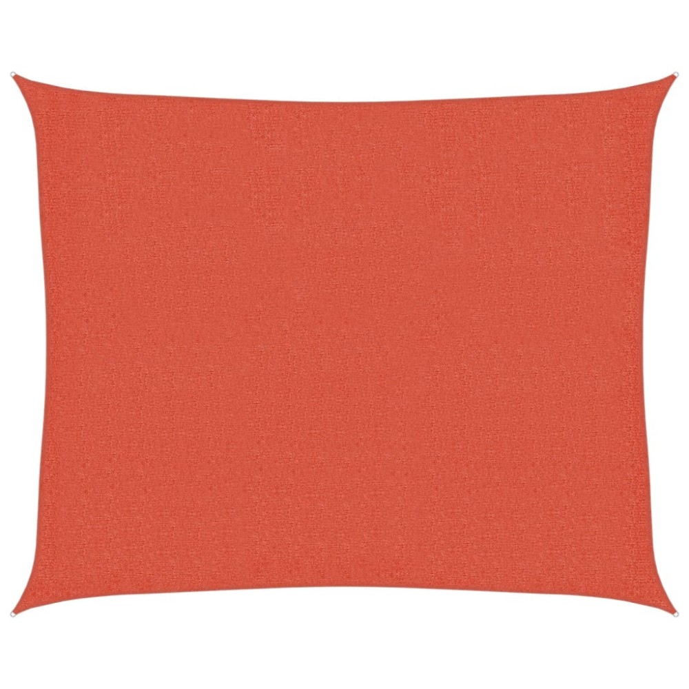 vidaXL Pânză parasolar, cărămiziu, 160 g/m², 2,5x3 m, HDPE