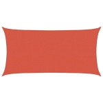 vidaXL Pânză parasolar, cărămiziu, 2,5x4,5 m, HDPE, 160 g/m² vidaXL Pânză parasolar, cărămiziu, 2,5x4,5 m, HDPE, 160 g/m²