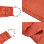 vidaXL Pânză parasolar, 3,6x3,6x3,6 m, HDPE, 160 g/m², triunghiular