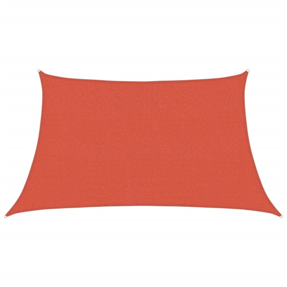 vidaXL Pânză parasolar, cărămiziu, 3/4x2 m, HDPE, 160 g/m²