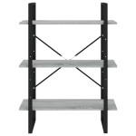 vidaXL Bibliotecă 5 niveluri gri sonoma, 80x30x175 cm lemn prelucrat vidaXL Bibliotecă 5 niveluri gri sonoma, 80x30x175 cm lemn prelucrat