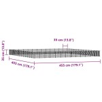 vidaXL Cușcă animale de companie cu ușă 52 panouri negru 35x35 cm oțel