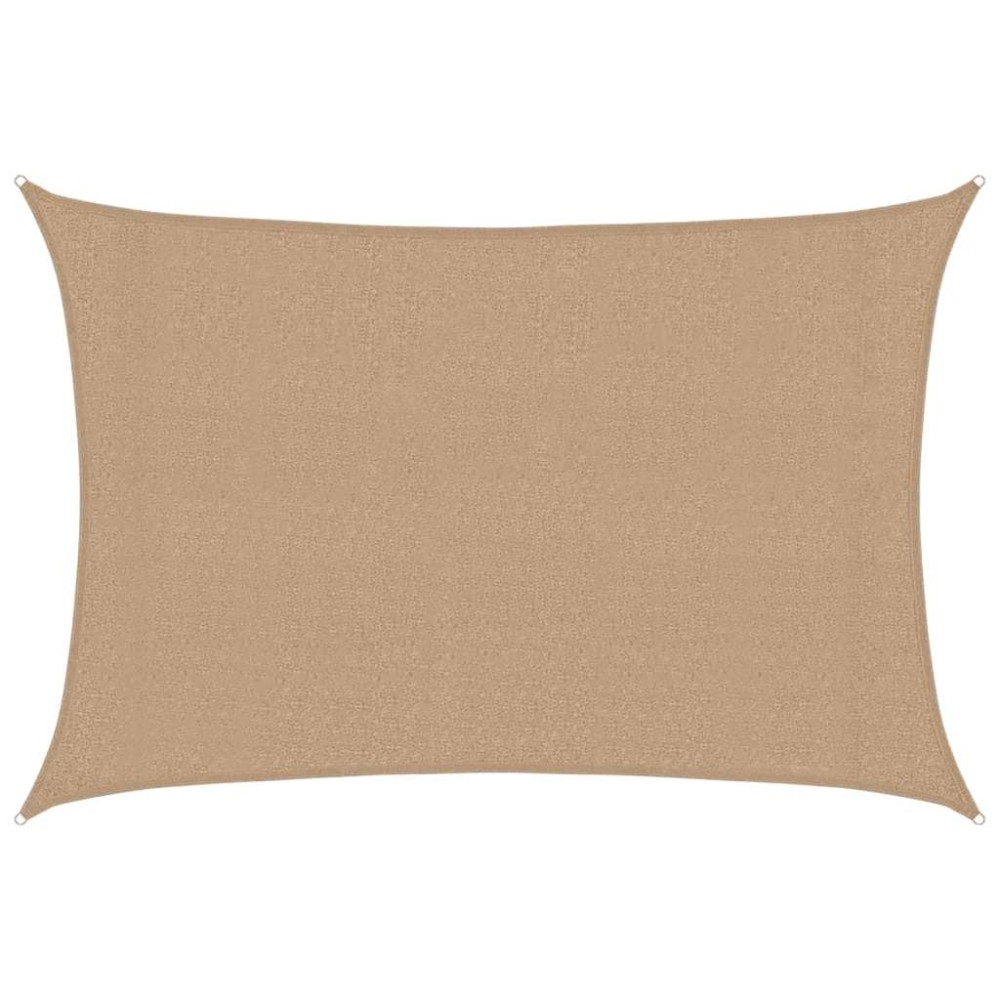 vidaXL Pânză parasolar, gri taupe, 3x4,5 m, HDPE, 160 g/m²