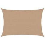 vidaXL Parasolar, gri taupe, 4x5 m, HDPE, 160 g/m²