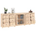 vidaXL Servantă, 230x35x80 cm, lemn masiv de pin vidaXL Servantă, 230x35x80 cm, lemn masiv de pin
