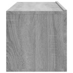 vidaXL Dulapuri TV de perete, 4 buc, gri sonoma, 100x30x30 cm