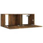 vidaXL Set dulapuri TV, 5 piese, stejar fumuriu, lemn prelucrat vidaXL Set dulapuri TV, 5 piese, stejar fumuriu, lemn prelucrat