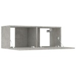 vidaXL Set dulap TV, 6 piese, gri beton, lemn prelucrat vidaXL Set dulap TV, 6 piese, gri beton, lemn prelucrat