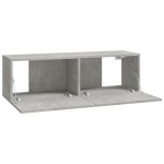 vidaXL Set dulapuri TV, 6 piese, gri beton, lemn prelucrat vidaXL Set dulapuri TV, 6 piese, gri beton, lemn prelucrat