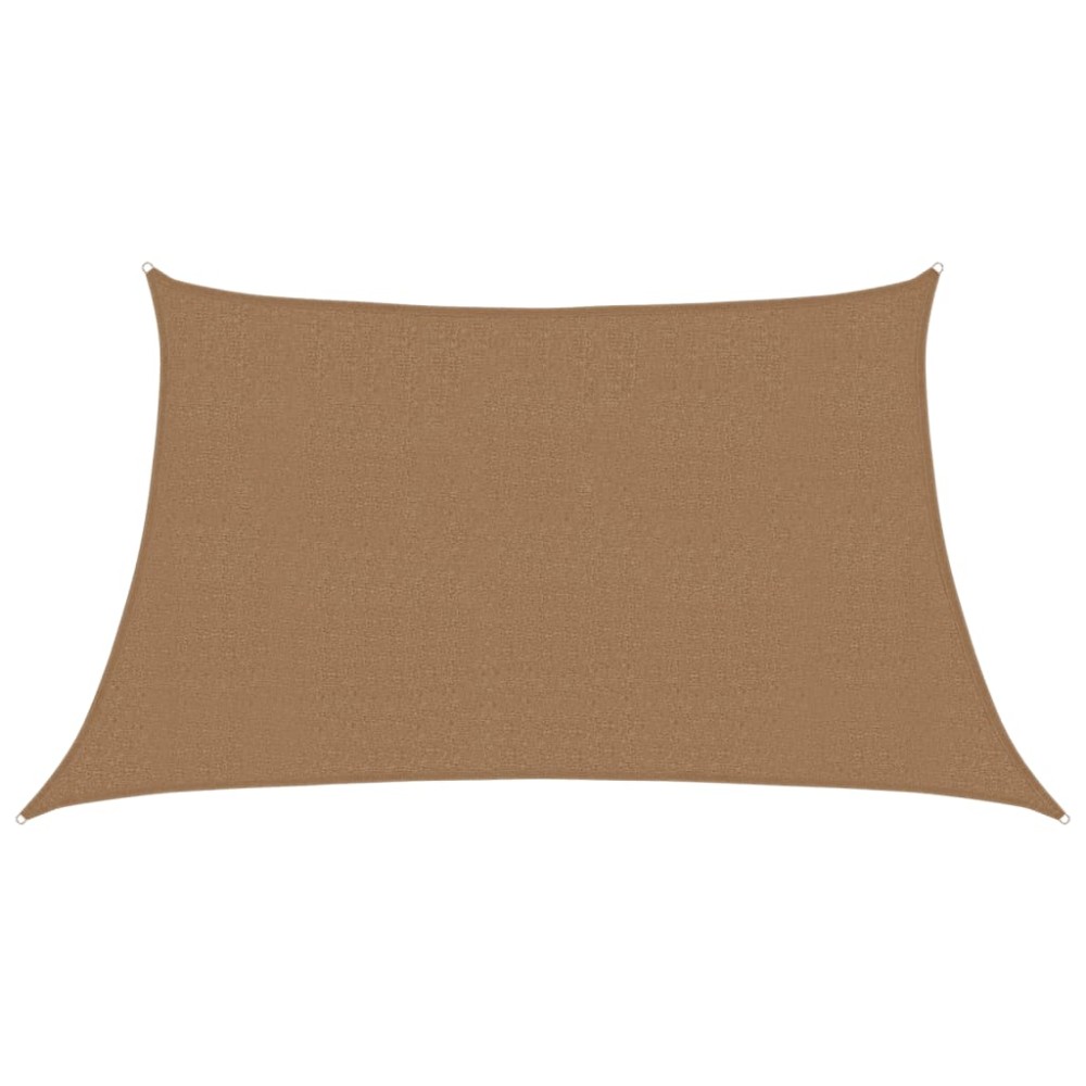 vidaXL Pânză parasolar, gri taupe, 3/4x2 m, HDPE, 160 g/m²