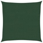 vidaXL Pânză parasolar, verde închis, 2,5 x 2,5 m, HDPE, 160 g / m² vidaXL Pânză parasolar, verde închis, 2,5 x 2,5 m, HDPE, 160 g / m²