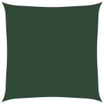 vidaXL Pânză parasolar, verde închis, 4 x 4 m, HDPE, 160 g / m² vidaXL Pânză parasolar, verde închis, 4 x 4 m, HDPE, 160 g / m²