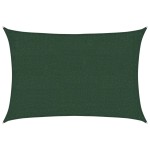 vidaXL Parasolar, verde închis, 2x3 m, HDPE, 160 g/m²