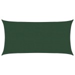 vidaXL Pânză parasolar, verde închis, 3x6 m, 160 g/m², HDPE vidaXL Pânză parasolar, verde închis, 3x6 m, 160 g/m², HDPE