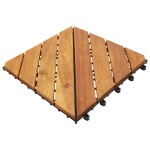 vidaXL Plăci pardoseală, 20 buc., maro, 30x30 cm, lemn masiv de acacia vidaXL Plăci pardoseală, 20 buc., maro, 30x30 cm, lemn masiv de acacia