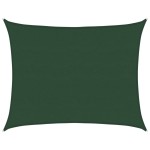 vidaXL Pânză parasolar, verde închis, 6x7 m , HDPE,160 g/m² vidaXL Pânză parasolar, verde închis, 6x7 m , HDPE,160 g/m²