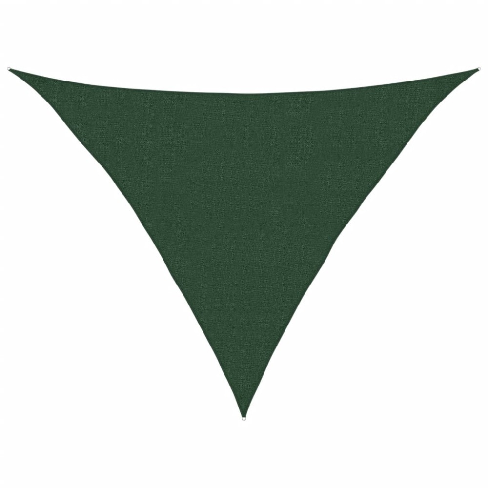 vidaXL Parasolar, verde închis, 2,5x2,5x3,5 m, HDPE, 160 g/m²