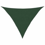 vidaXL Parasolar, verde închis, 2,5x2,5x3,5 m, HDPE, 160 g/m²