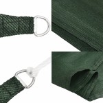 vidaXL Pânză parasolar, verde închis, 4x4x5,8 m, HDPE, 160 g/m² vidaXL Pânză parasolar, verde închis, 4x4x5,8 m, HDPE, 160 g/m²