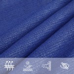 vidaXL Parasolar, albastru, 2,5x2,5 m, HDPE, 160 g/m² vidaXL Parasolar, albastru, 2,5x2,5 m, HDPE, 160 g/m²