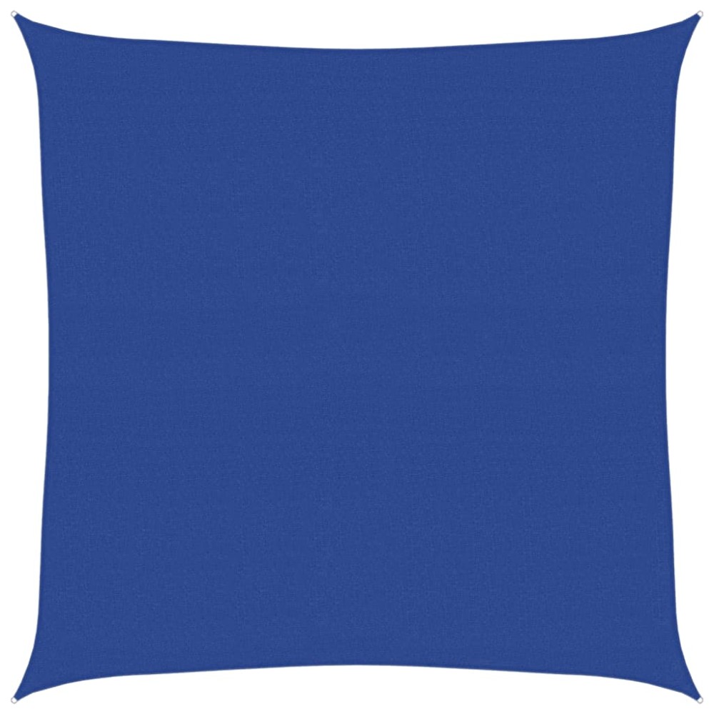 vidaXL Pânză parasolar, albastru, 4x4 m, HDPE, 160 g/m², pătrat