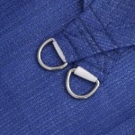 vidaXL Pânză parasolar, albastru, 2x4,5 m, HDPE, 160 g/m²