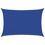 vidaXL Pânză parasolar, albastru, 2,5x4 m, HDPE, 160 g/m² vidaXL Pânză parasolar, albastru, 2,5x4 m, HDPE, 160 g/m²