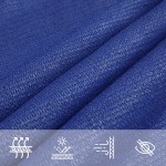 vidaXL Pânză parasolar, albastru, 2,5x4,5 m, HDPE, 160 g/m² vidaXL Pânză parasolar, albastru, 2,5x4,5 m, HDPE, 160 g/m²