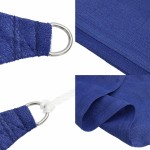 vidaXL Pânză parasolar, albastru, 2,5x4,5 m, HDPE, 160 g/m² vidaXL Pânză parasolar, albastru, 2,5x4,5 m, HDPE, 160 g/m²