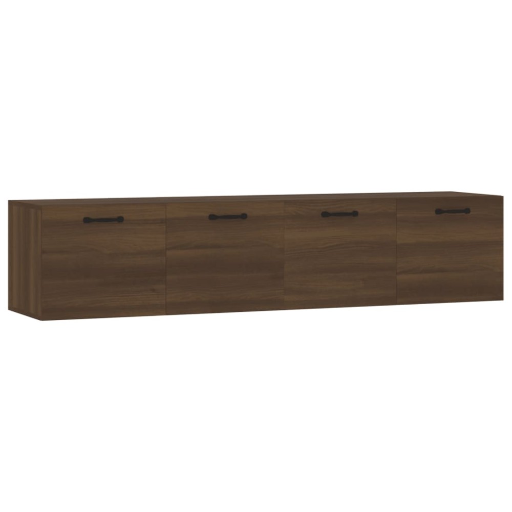 vidaXL Dulapuri TV de perete 2 buc. stejar maro 60x36,5x35 cm lemn