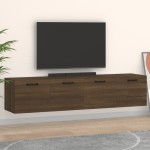vidaXL Dulapuri TV de perete 2 buc. stejar maro 60x36,5x35 cm lemn vidaXL Dulapuri TV de perete 2 buc. stejar maro 60x36,5x35 cm lemn