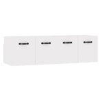 vidaXL Dulapuri de perete 2 buc. alb extralucios 80x36,5x35 cm lemn vidaXL Dulapuri de perete 2 buc. alb extralucios 80x36,5x35 cm lemn