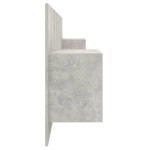 vidaXL Tăblie de pat cu dulapuri, gri beton, lemn prelucrat vidaXL Tăblie de pat cu dulapuri, gri beton, lemn prelucrat
