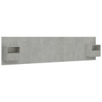 vidaXL Tăblie de pat cu dulapuri, gri beton, lemn prelucrat vidaXL Tăblie de pat cu dulapuri, gri beton, lemn prelucrat