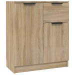vidaXL Servante, 2 piese, stejar sonoma, 60x30x70 cm, lemn prelucrat vidaXL Servante, 2 piese, stejar sonoma, 60x30x70 cm, lemn prelucrat
