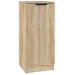 vidaXL Servante, 3 piese, stejar sonoma, lemn prelucrat