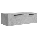vidaXL Dulapuri perete, 2 buc., gri beton, 68x30x20 cm, lemn prelucrat