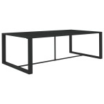 vidaXL Set mobilier relaxare grădină 10 piese perne aluminiu antracit