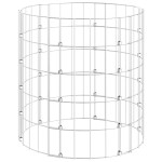 vidaXL Compostor de grădină, Ø50x50 cm, oțel galvanizat vidaXL Compostor de grădină, Ø50x50 cm, oțel galvanizat