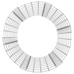 vidaXL Compostor de grădină, Ø50x100 cm, oțel galvanizat vidaXL Compostor de grădină, Ø50x100 cm, oțel galvanizat