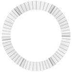 vidaXL Compostor de grădină, Ø100x100 cm, oțel galvanizat vidaXL Compostor de grădină, Ø100x100 cm, oțel galvanizat
