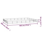 vidaXL Țarc câini 24 panouri negru 100x50 cm oțel vopsit electrostatic vidaXL Țarc câini 24 panouri negru 100x50 cm oțel vopsit electrostatic